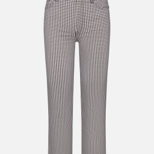 Le Sleek Straight Gingham -- Black Multi