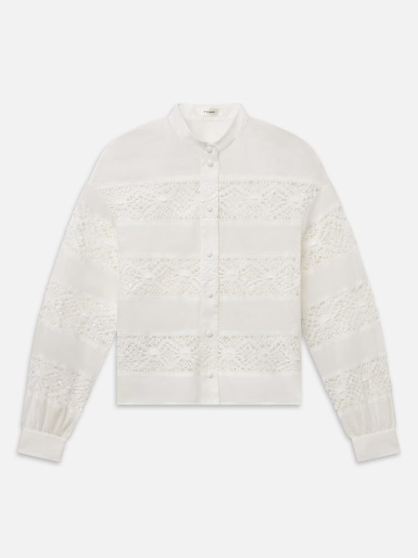 The Statement Heirloom Shirt -- White