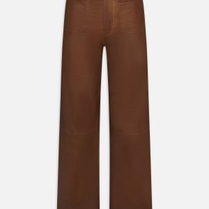 Le Slim Palazzo Modernist Pocket Leather -- Cedar