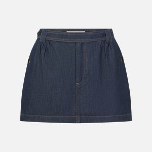 The Denim Utility Skirt -- Rinse