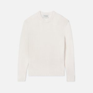Cashmere Crewneck Sweater -- Cream
