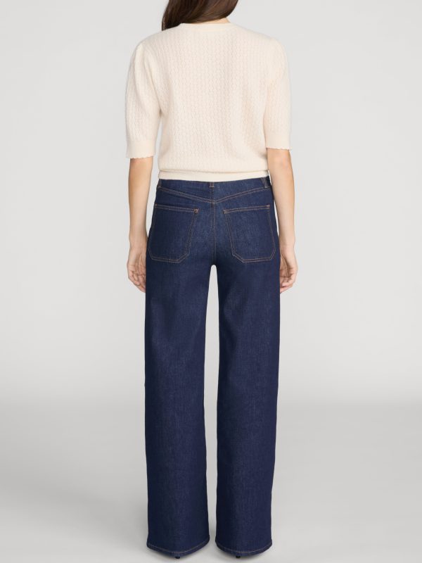 Le Pixie Slim Palazzo Pintuck Pocket -- Rinse - 图片 6