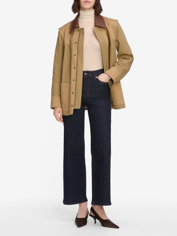 Le Slim Palazzo Crop -- Rinse - 图片 2