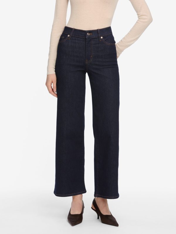 Le Slim Palazzo Crop -- Rinse - 图片 3