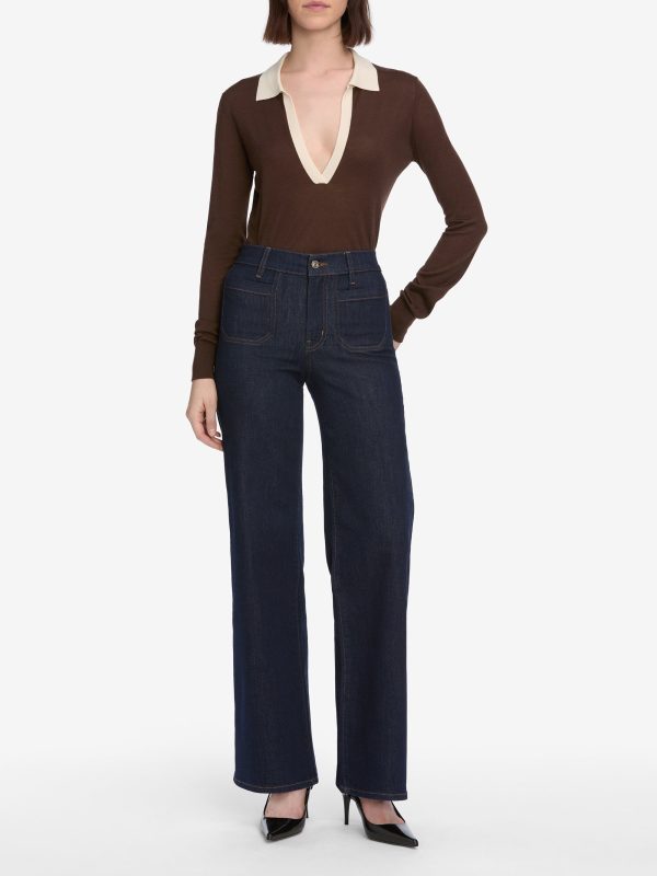 Le Slim Palazzo Modernist Pocket -- Rinse - 图片 2