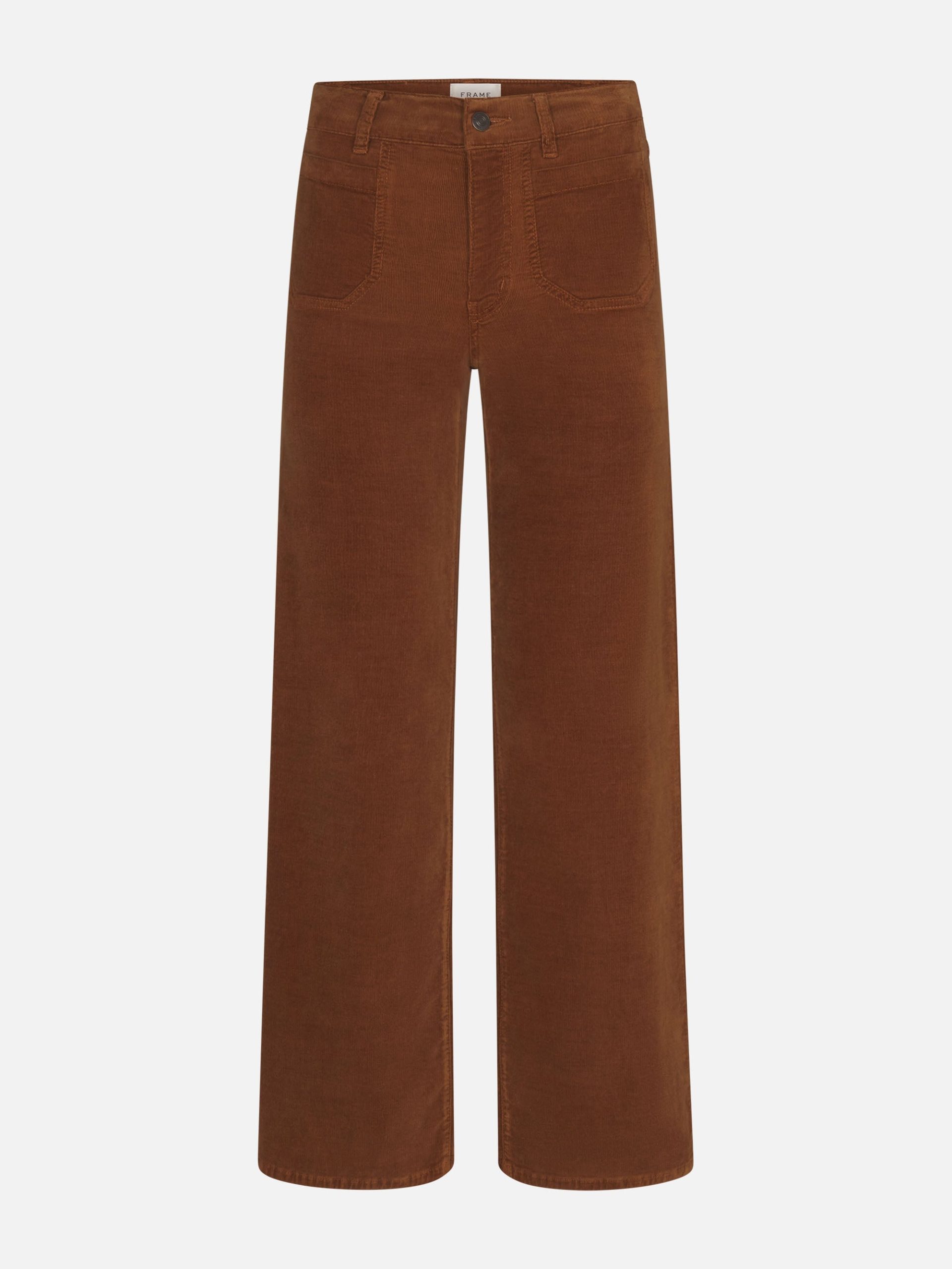 Le Slim Palazzo Modernist Pocket Corduroy -- Maple Brown - 图片 1