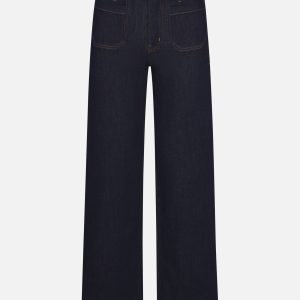 Le Slim Palazzo Long Modernist Pocket -- Rinse