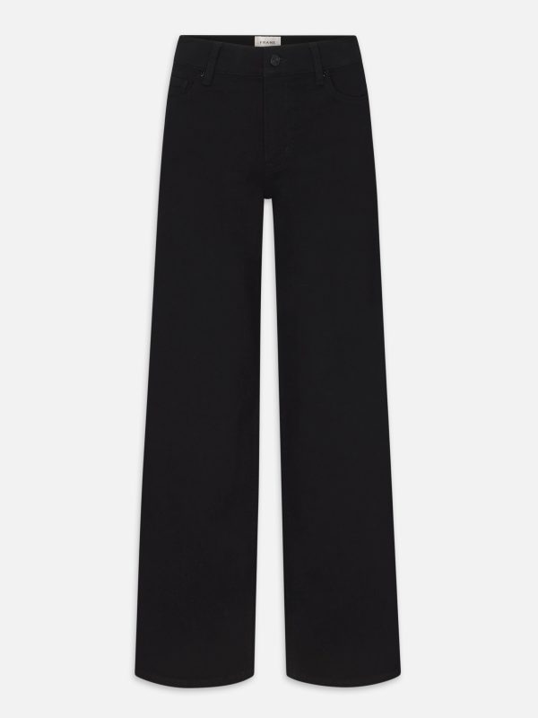 Le Slim Palazzo Long -- Black