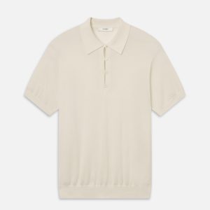 The Cashmere Polo -- Cream