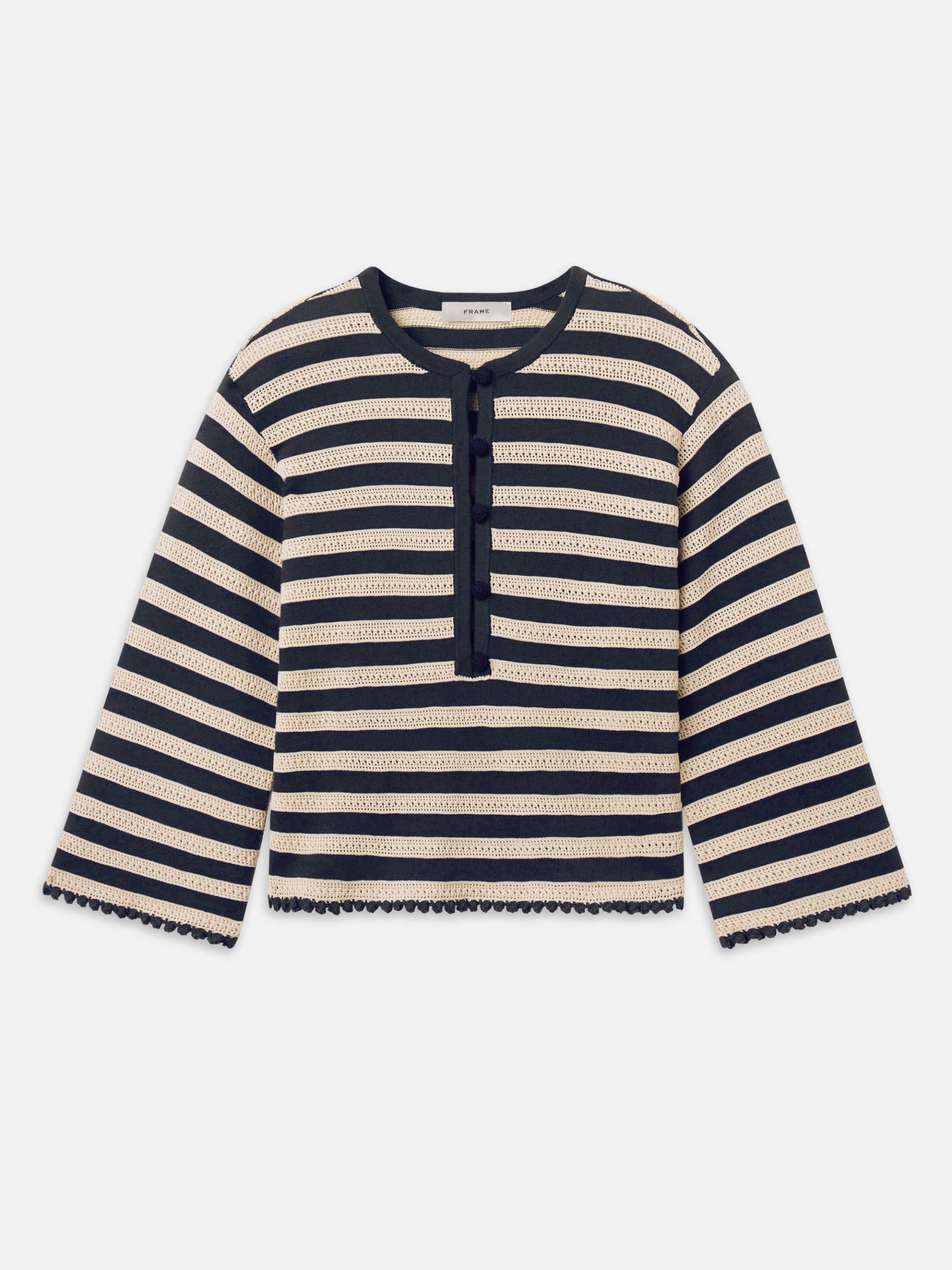The Captain Pullover -- Cream Multi - 图片 1