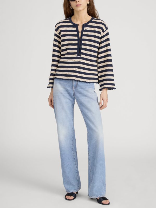 The Captain Pullover -- Cream Multi - 图片 2
