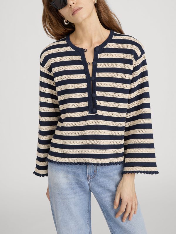 The Captain Pullover -- Cream Multi - 图片 3