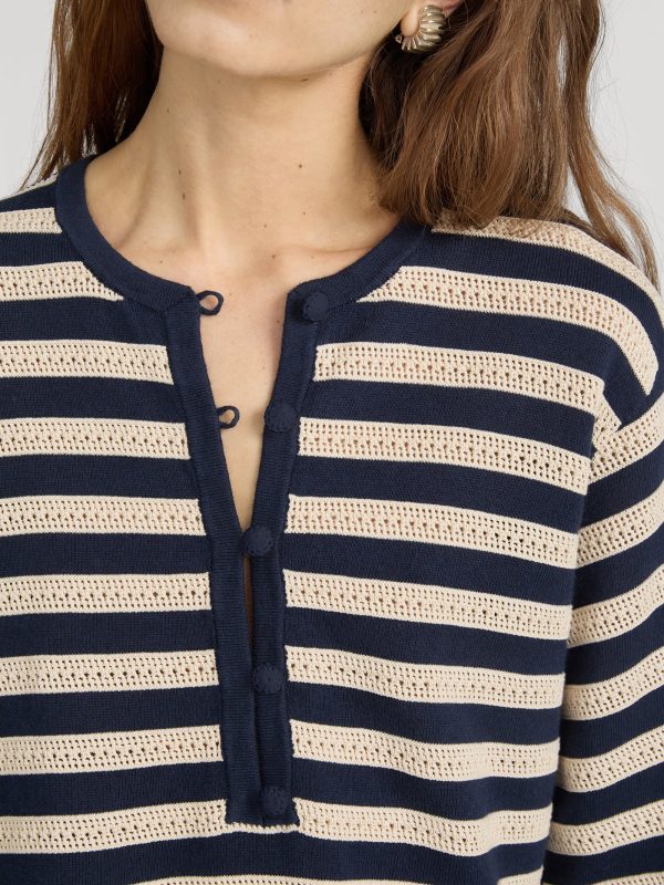 The Captain Pullover -- Cream Multi - 图片 5