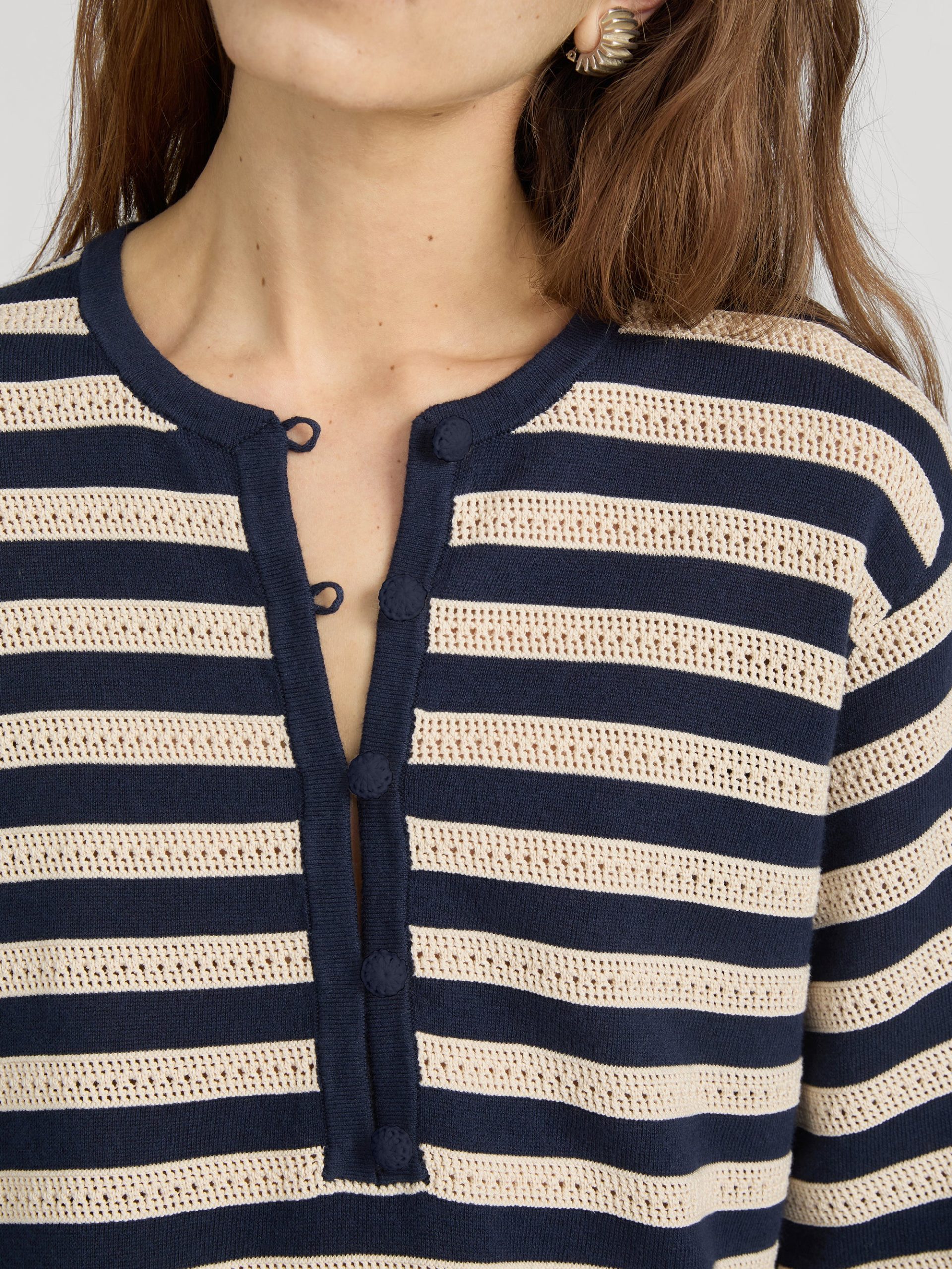 The Captain Pullover -- Cream Multi - 图片 5