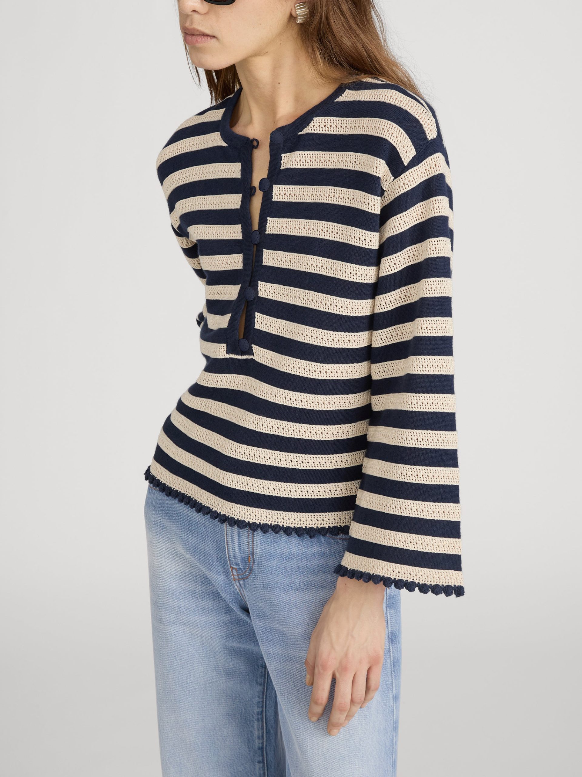 The Captain Pullover -- Cream Multi - 图片 4