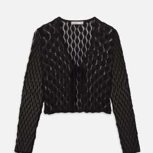The Getaway Cardigan -- Black
