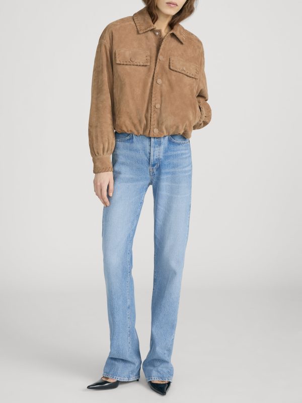 The Suede Bubble Jacket -- Chai - 图片 2
