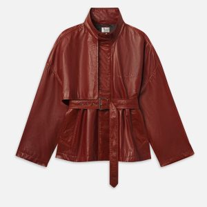 The Paper Leather Trench -- Rust