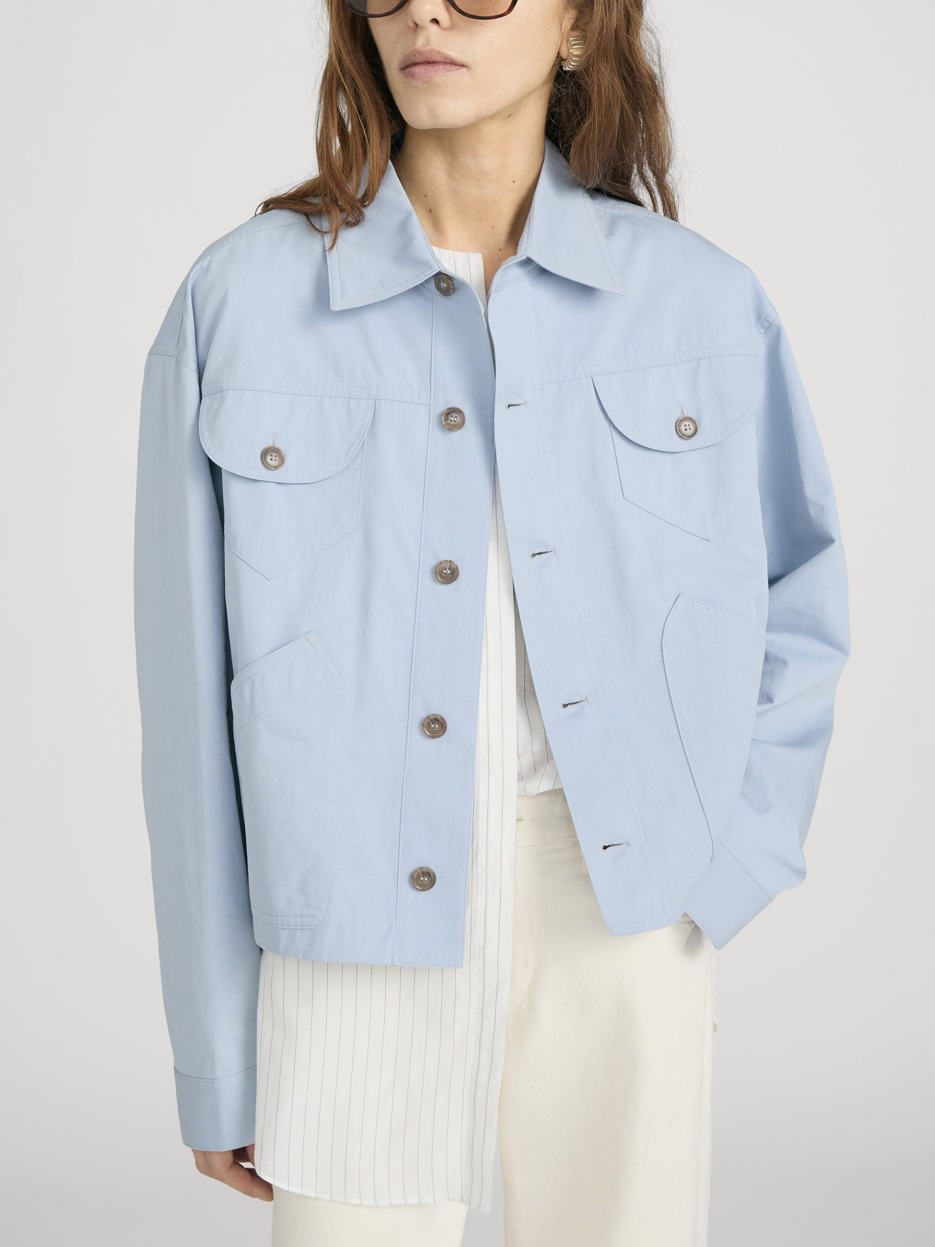 The Utility Jacket -- Sky Blue - 图片 3