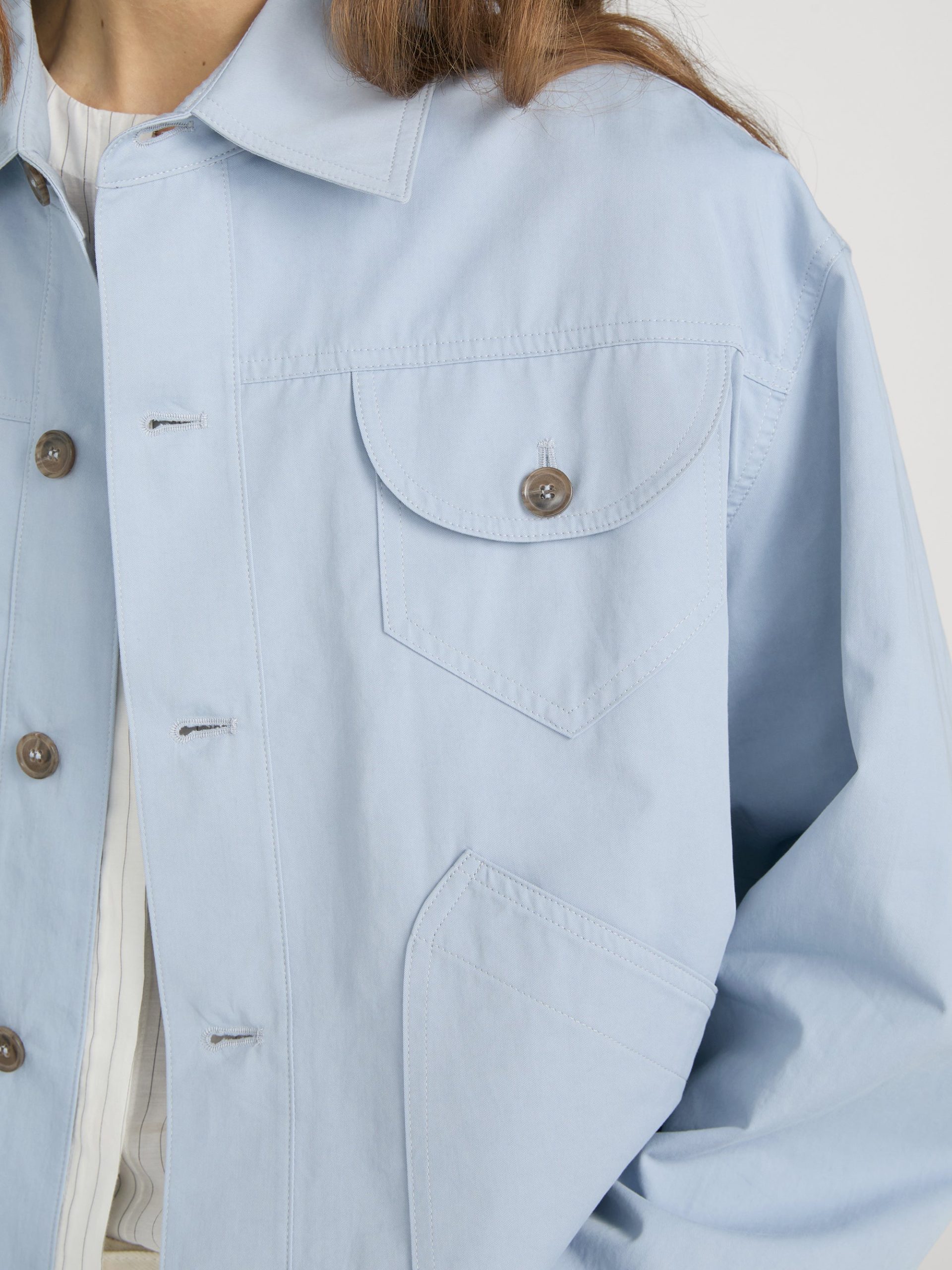 The Utility Jacket -- Sky Blue - 图片 5