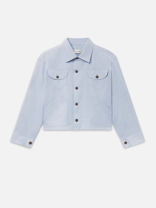 The Utility Jacket -- Sky Blue - 图片 1