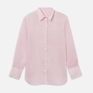 The Linen Boy Shirt -- Bubble Gum