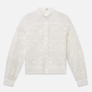The Statement Heirloom Shirt -- White