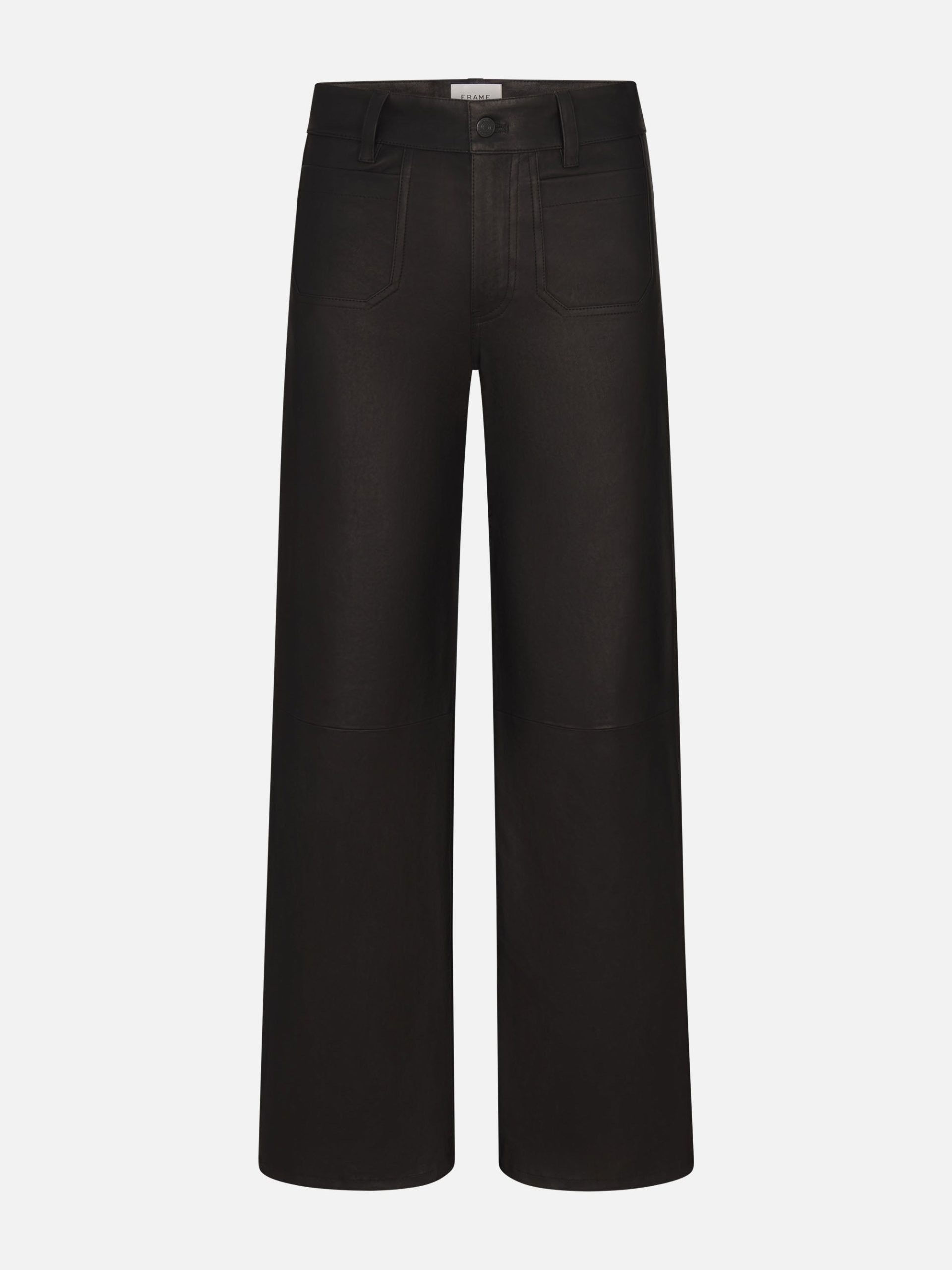 Le Slim Palazzo Modernist Pocket Leather -- Black - 图片 1