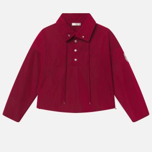 The Tennis Windbreaker -- Ace Red