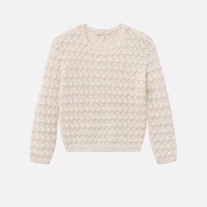 The Pearl Sweater -- Cream