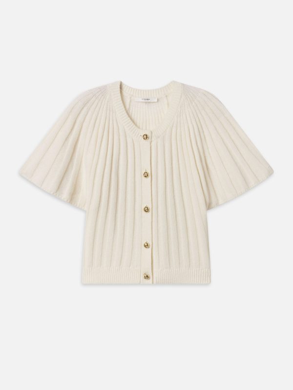 The Flutter Cardi -- Cream