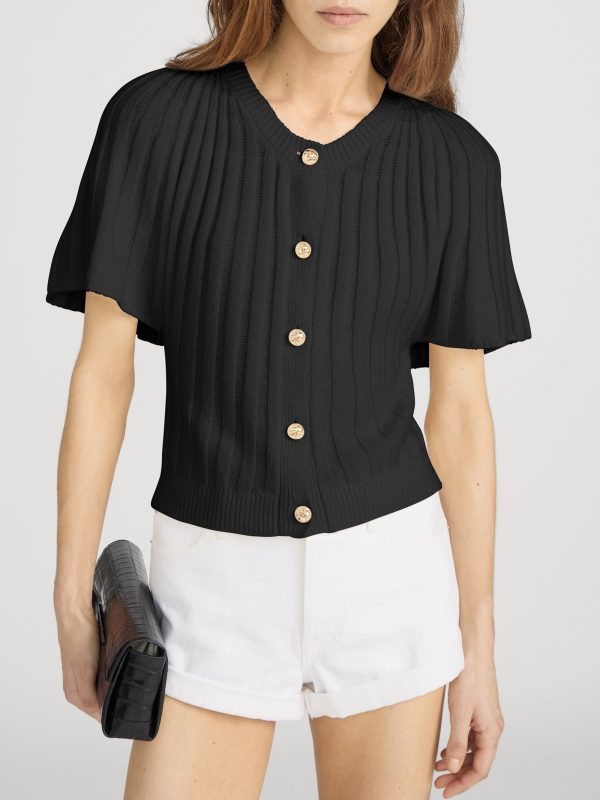 The Flutter Cardi -- Black - 图片 3
