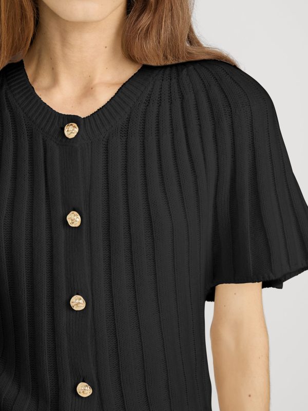 The Flutter Cardi -- Black - 图片 5