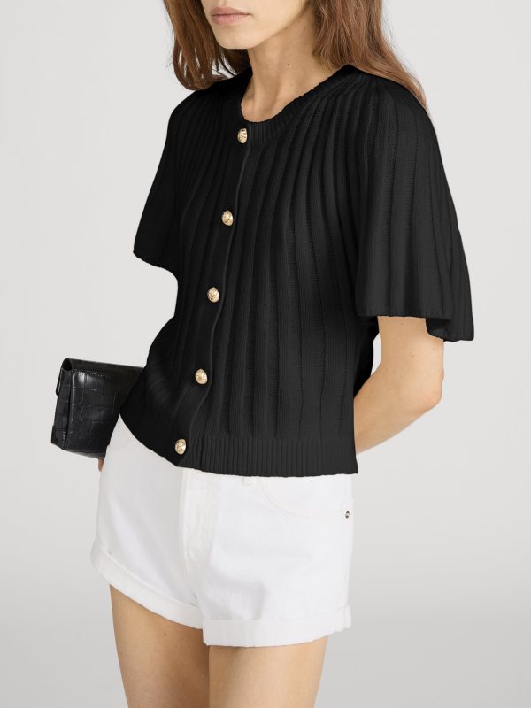 The Flutter Cardi -- Black - 图片 4