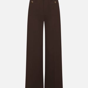 The Slim Palazzo Trouser -- Americano