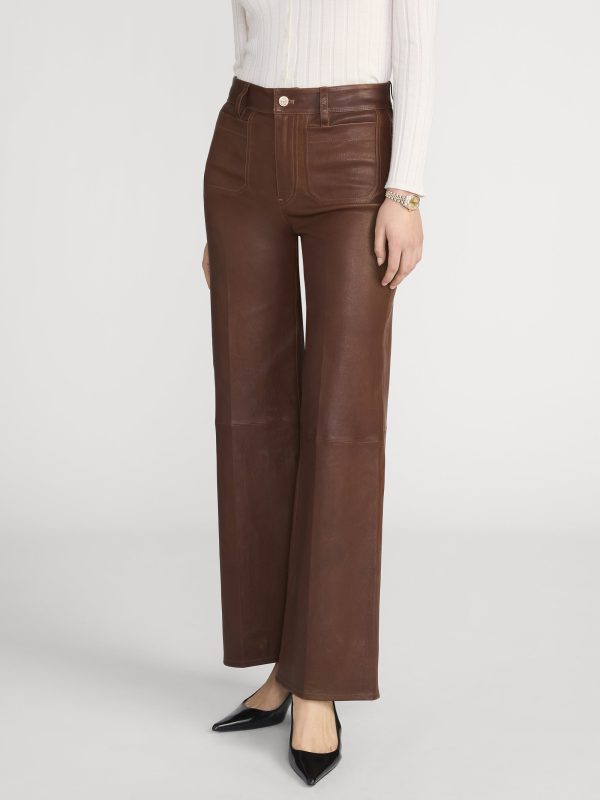 Le Slim Palazzo Modernist Pocket Leather -- Cedar - 图片 4