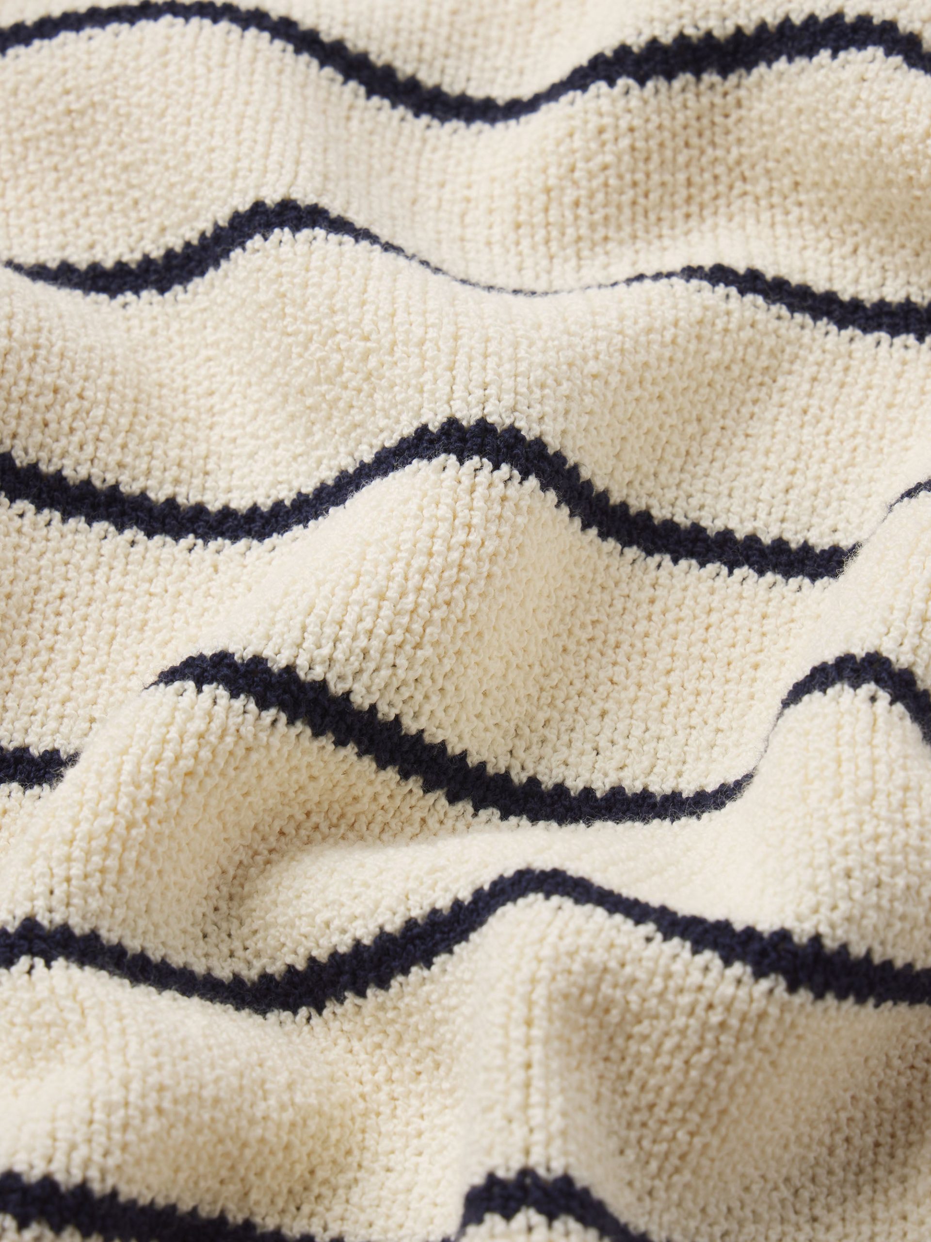 The Striped Easy Pullover -- Cream Multi - 图片 7