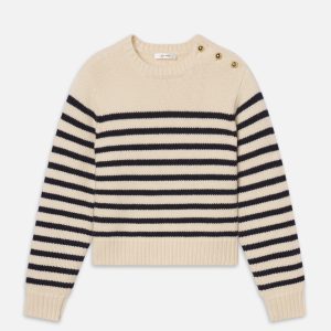 The Mariner Sweater -- Cream Multi