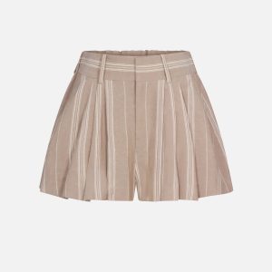 The Linen Refract Short -- Light Camel Multi